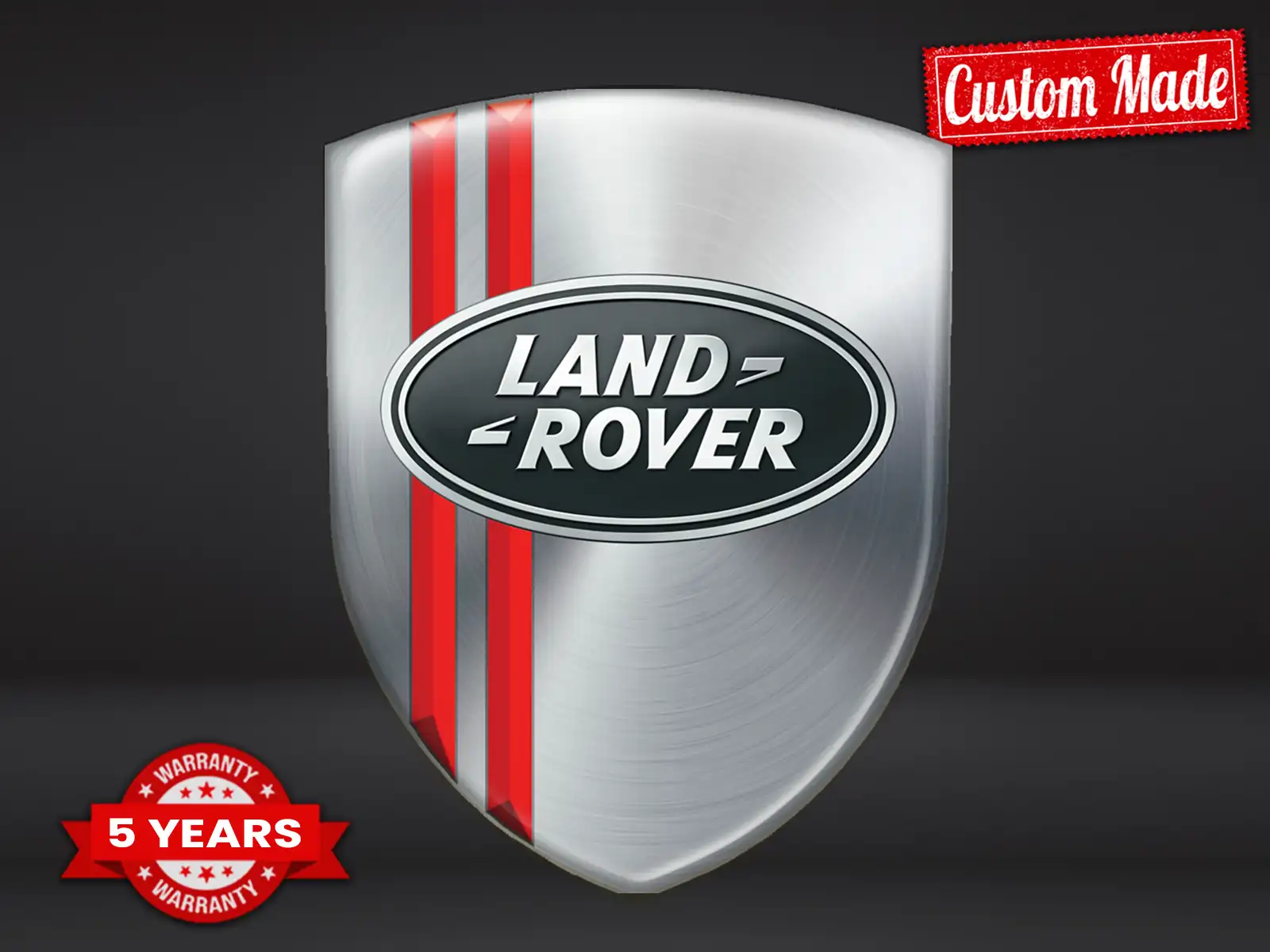 Land Rover Car Silicone Emblems Durable High Quality Professional